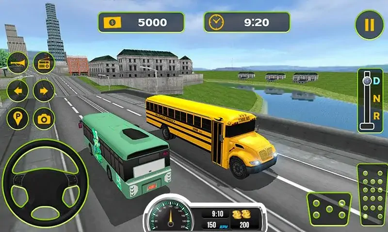 Скачать Школа вождения автобуса 2017 [MOD Много монет] на Андроид