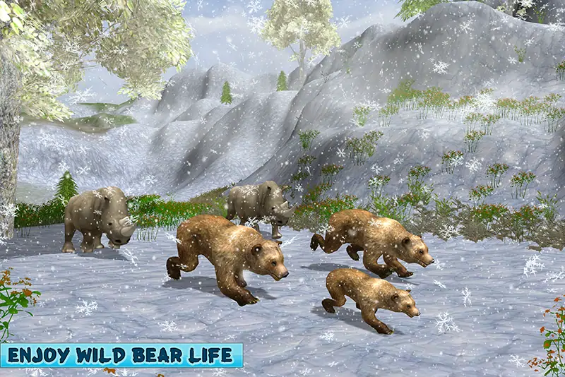 Скачать Семья Медведя Выживание [MOD Много денег] на Андроид