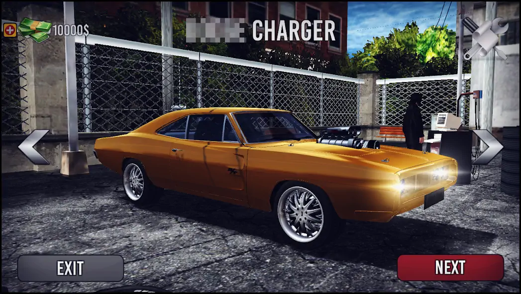 Скачать Charger Drift Simulator [MOD Много монет] на Андроид