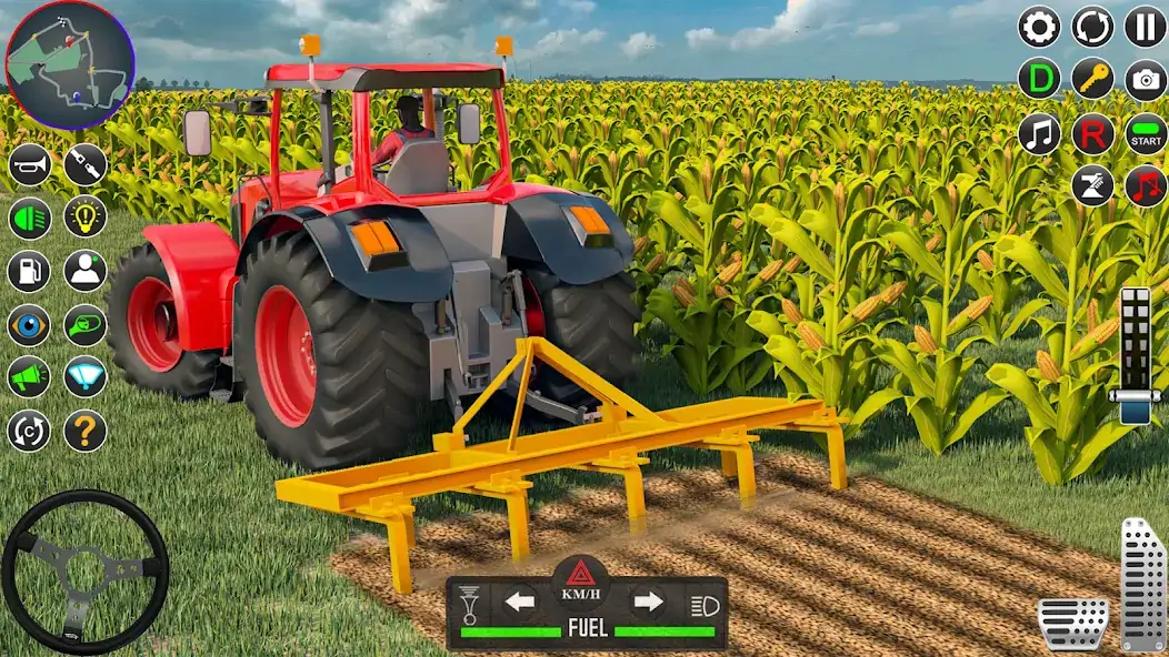Скачать индийский фермер трактор [MOD Много монет] на Андроид