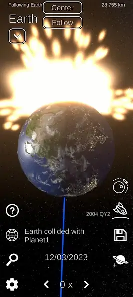 Скачать Симулятор Солнечной системы [MOD Много монет] на Андроид