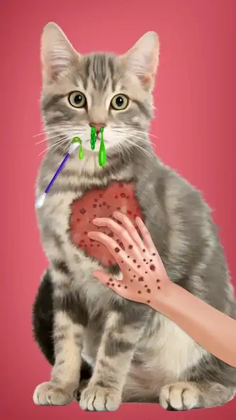 Скачать Virtual Cat ASMR Spa Makeover [MOD Бесконечные монеты] на Андроид