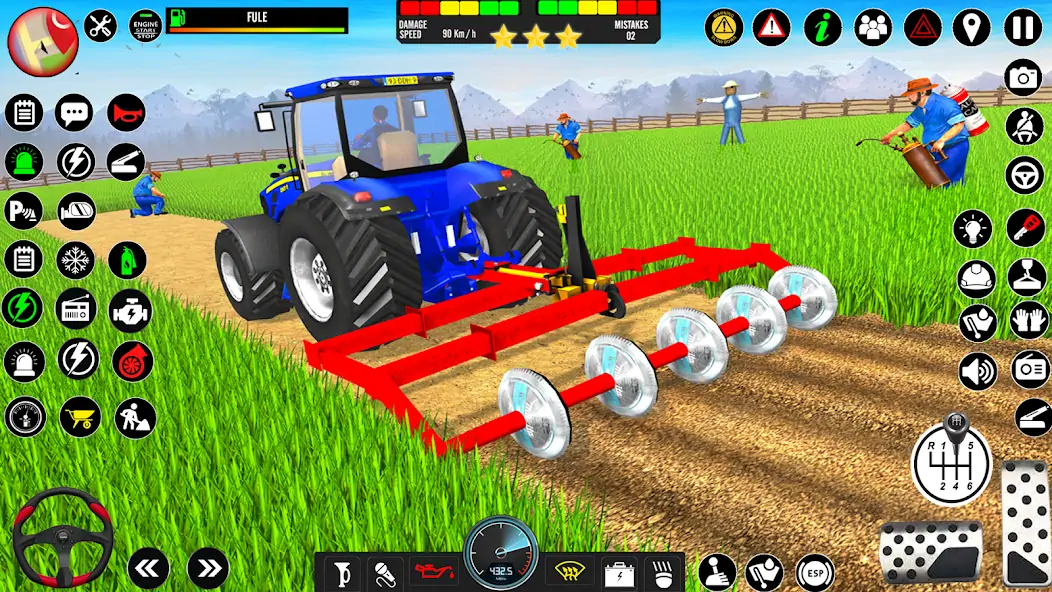 Скачать Farming Games: Tractor Games [MOD Бесконечные деньги] на Андроид