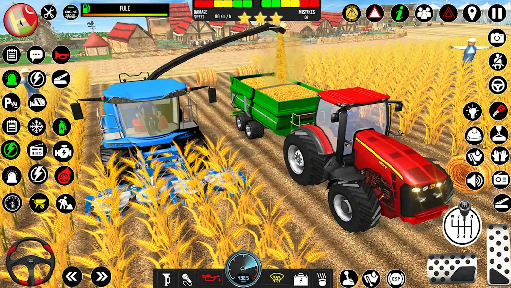 Скачать Farming Games: Tractor Games [MOD Бесконечные деньги] на Андроид