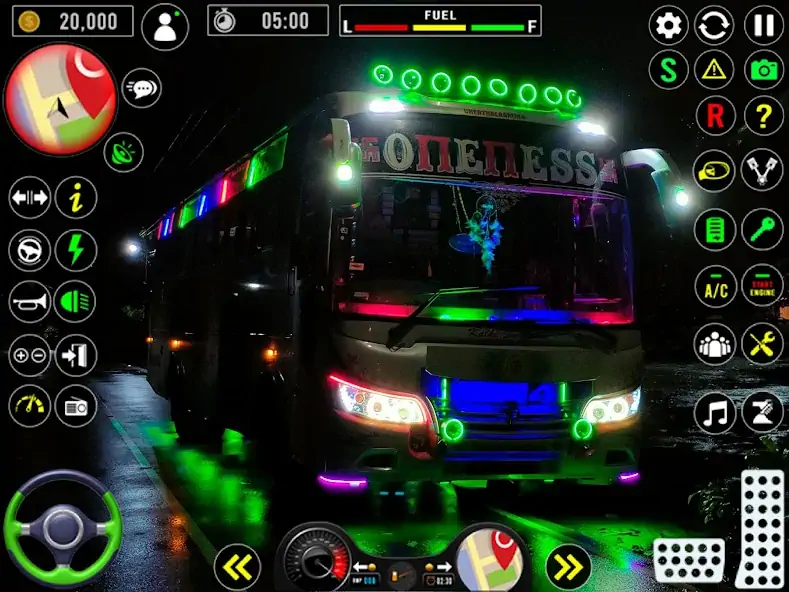 Скачать Public Coach Bus Driving 3D [MOD Бесконечные монеты] на Андроид