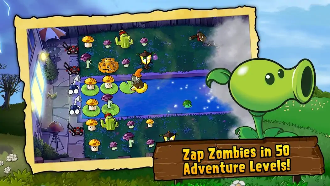Скачать Plants vs. Zombies™ [MOD Много денег] на Андроид