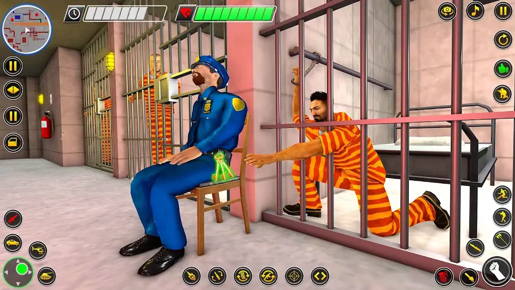 Скачать Grand Jail Prison: Escape Game [MOD Много денег] на Андроид