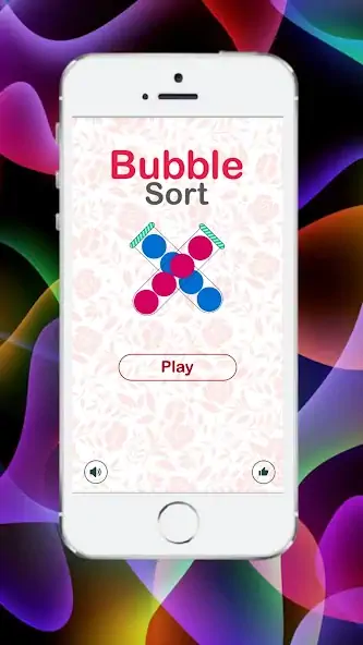 Скачать Bubble sort bubbling maker fun [MOD Много монет] на Андроид