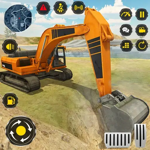 Скачать Heavy Excavator Simulator PRO [MOD Много денег] на Андроид