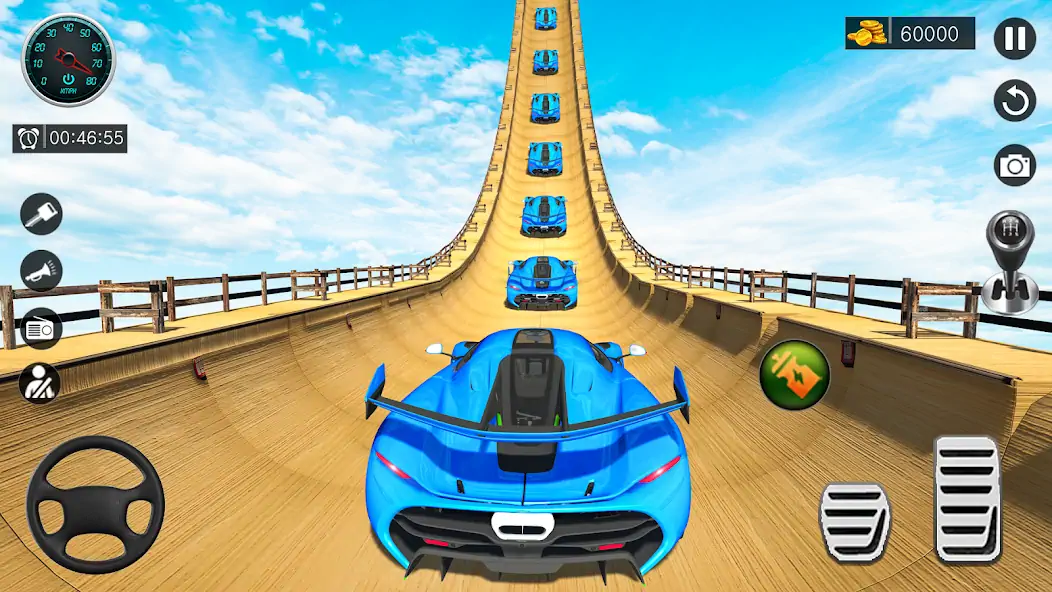 Скачать Ramp Car Game - Car Stunt [MOD Много монет] на Андроид