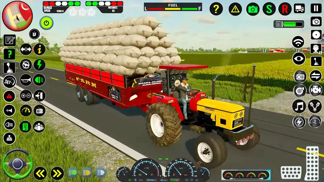 Скачать Вождение трактора: ферма [MOD Бесконечные деньги] на Андроид
