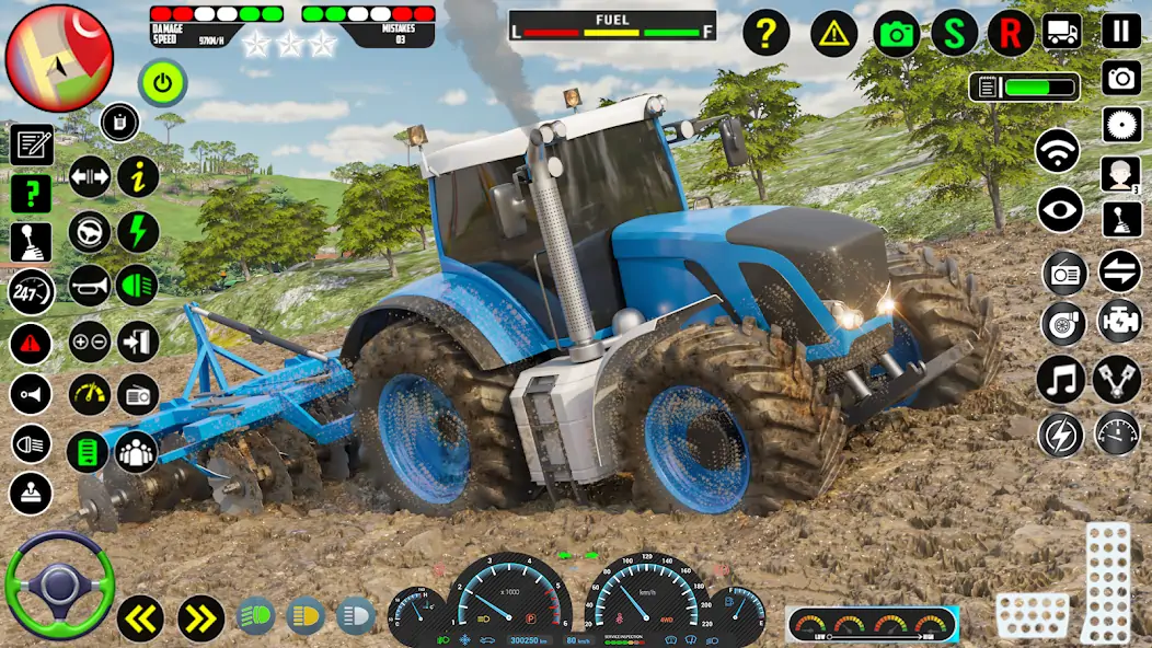 Скачать Реальный трактор ферма игра 3d [MOD Много денег] на Андроид