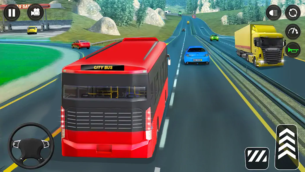 Скачать Bus Simulator 2022 Bus Game 3D [MOD Много монет] на Андроид