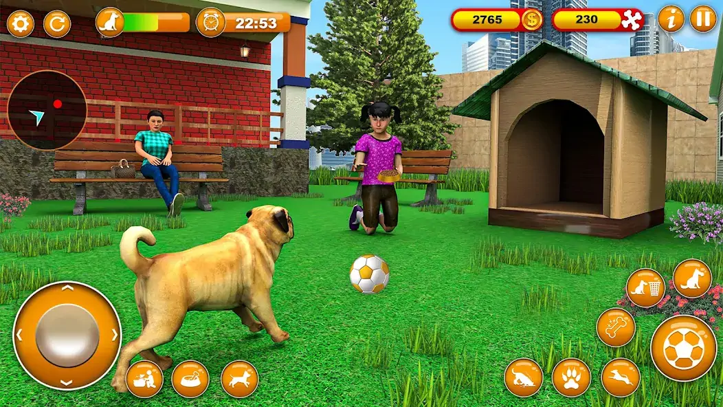 Скачать Виртуальный симулятор собачьей [MOD Много монет] на Андроид