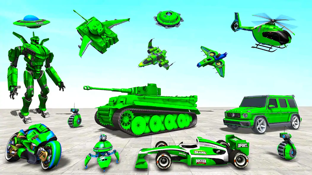 Скачать army tank robot transform game [MOD Бесконечные деньги] на Андроид