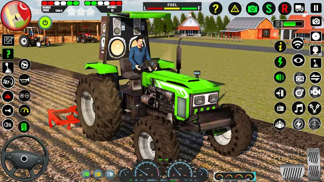 Скачать Farming Tractor Game Simulator [MOD Бесконечные монеты] на Андроид