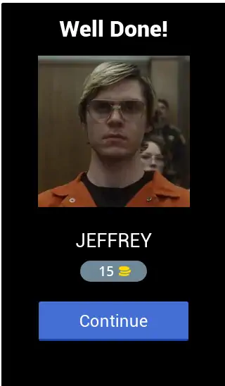 Скачать Jeffrey Dahmer Quiz [MOD Много монет] на Андроид