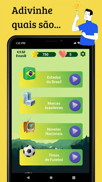 Скачать Quiz Brasil [MOD Много денег] на Андроид