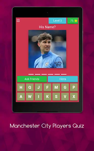 Скачать Manchester City Player's Quiz [MOD Бесконечные деньги] на Андроид