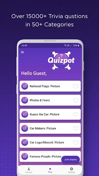 Скачать QuizPot: Group GK Quiz Trivia [MOD Бесконечные деньги] на Андроид