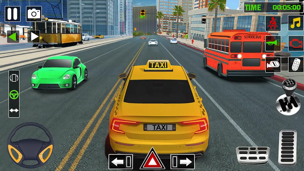 Скачать City Taxi Games-Taxi Car Games [MOD Бесконечные монеты] на Андроид