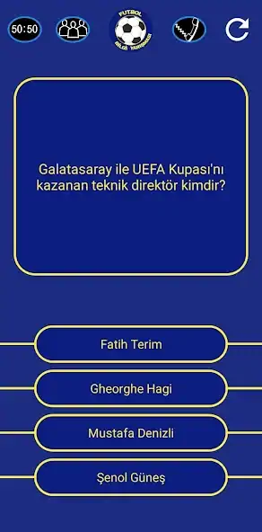 Скачать Türkiye Ligi Bilgi Yarışması [MOD Бесконечные монеты] на Андроид