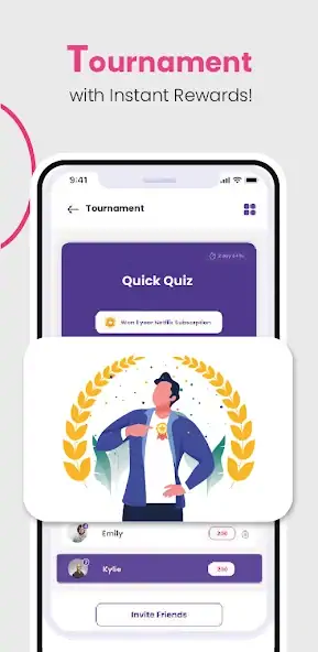 Скачать QuizGiri- Live Quiz & Trivia [MOD Бесконечные монеты] на Андроид
