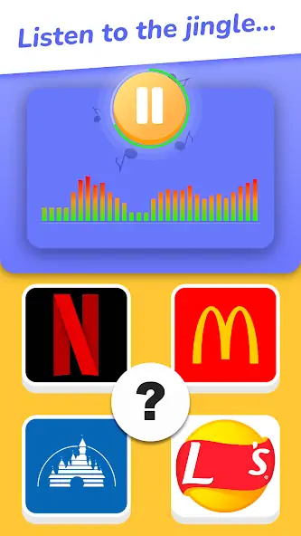 Скачать Jingle Quiz: logo music trivia [MOD Бесконечные деньги] на Андроид