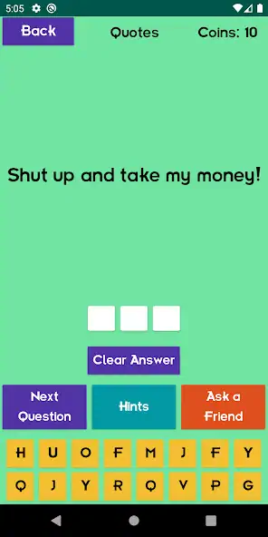 Скачать Quiz About Futurama [MOD Много денег] на Андроид