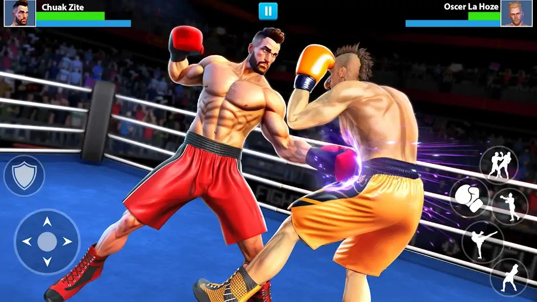 Скачать Игра Punch Boxing: кикбоксинг [MOD Много монет] на Андроид