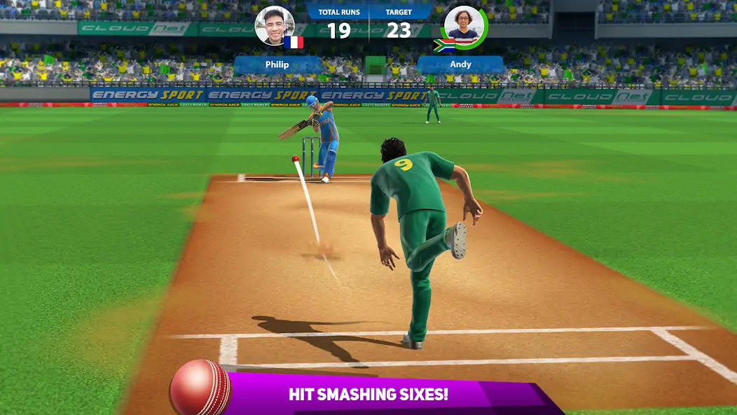 Скачать Cricket League [MOD Бесконечные монеты] на Андроид