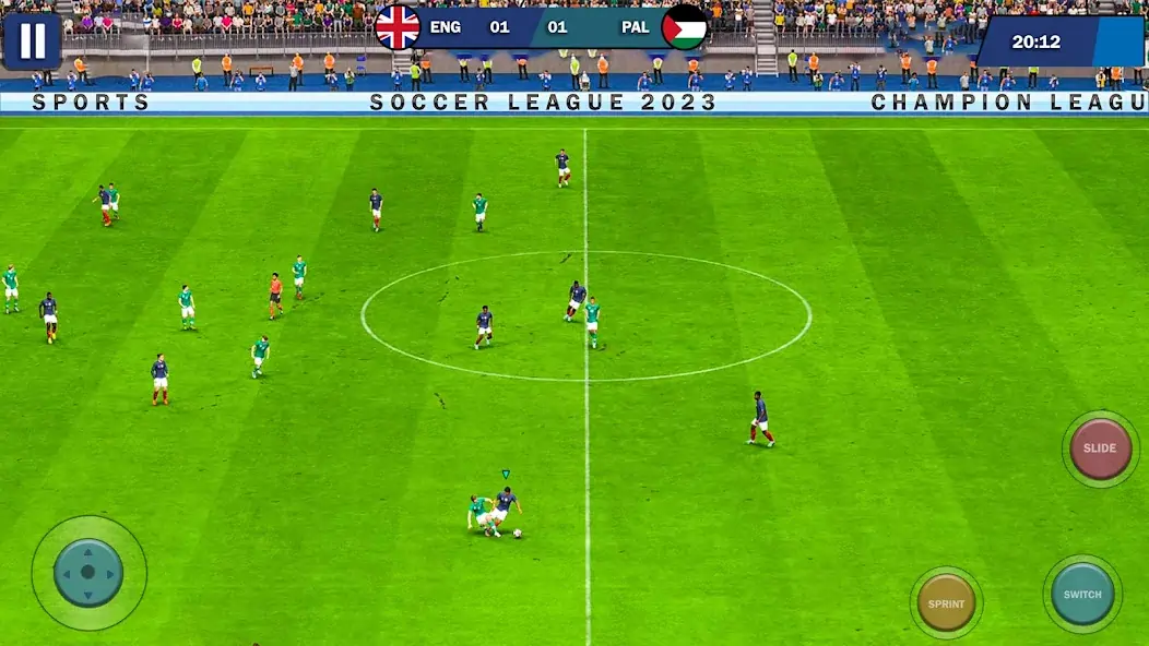 Скачать Soccer Games Football 2023 [MOD Много монет] на Андроид