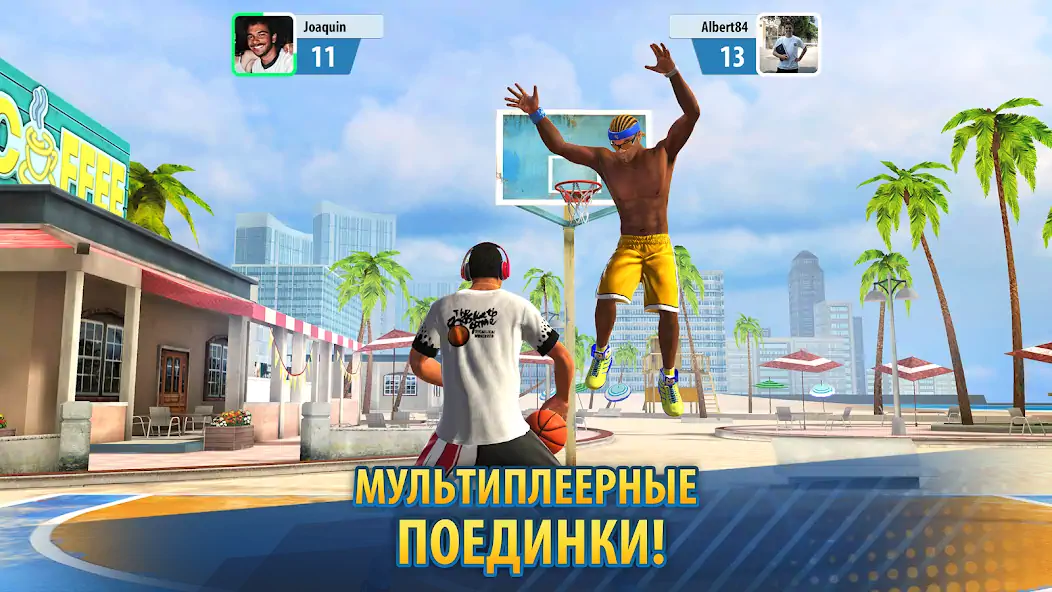 Скачать Basketball Stars [MOD Много монет] на Андроид