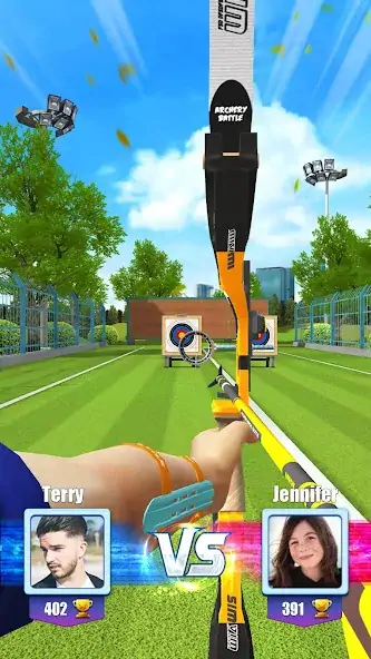 Скачать Archery Battle 3D [MOD Бесконечные деньги] на Андроид