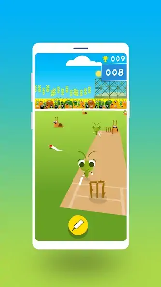 Скачать Cric Game - Doodle Cricket [MOD Бесконечные монеты] на Андроид