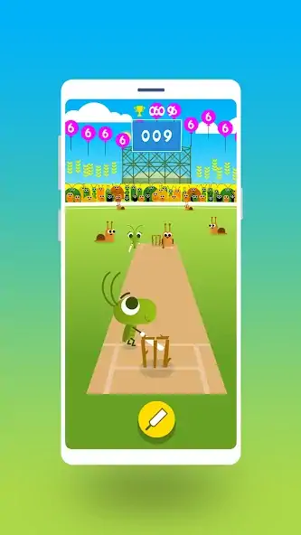Скачать Cric Game - Doodle Cricket [MOD Бесконечные монеты] на Андроид