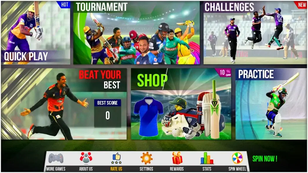 Скачать Bangladesh Cricket League [MOD Бесконечные монеты] на Андроид