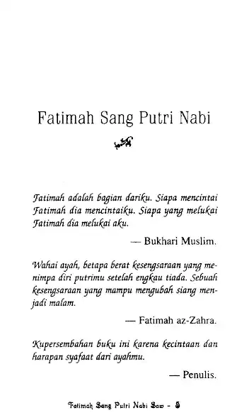 Скачать Fatimah Sang Putri Nabi Saw. [Разблокированная версия] на Андроид