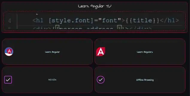 Скачать Learn Angular Offline [Премиум версия] на Андроид