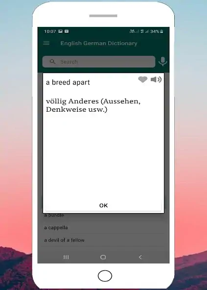 Скачать English German Dictionary [Премиум версия] на Андроид