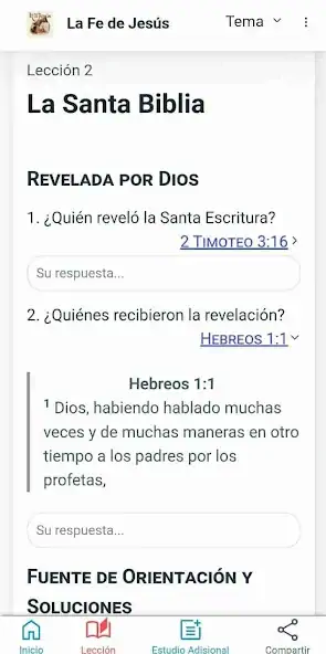 Скачать La Fe de Jesús [Полная версия] на Андроид