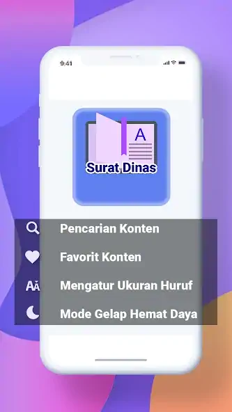 Скачать Contoh Surat Dinas [Премиум версия] на Андроид
