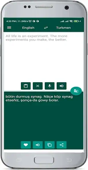 Скачать English Turkmen Translate [Премиум версия] на Андроид