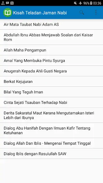 Скачать Kisah Teladan Jaman Nabi [Полная версия] на Андроид