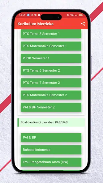 Скачать Kelas 4 SD Kurikulum Merdeka [Премиум версия] на Андроид