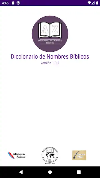 Скачать Diccionario - Nombres Bíblicos [Без рекламы] на Андроид
