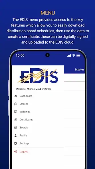Скачать EDIS ELECTRICAL CERTIFICATES [Полная версия] на Андроид