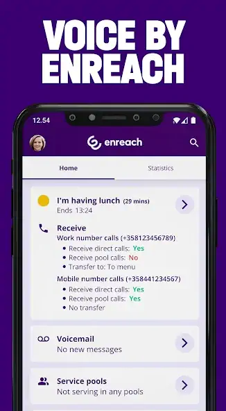 Скачать Voice by Enreach [Разблокированная версия] на Андроид