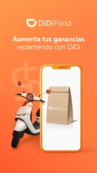 Скачать DiDi Repartidor: Más ganancias [Без рекламы] на Андроид