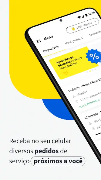 Скачать GetNinjas: Encontre Serviços [Премиум версия] на Андроид